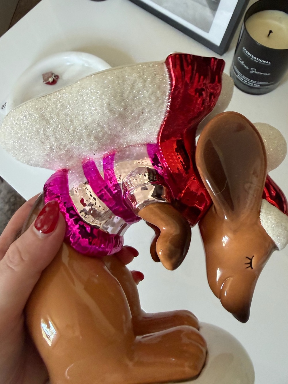 Bath & Body Works Dachshund Candle Holder
